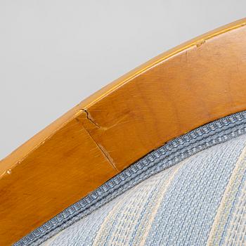 A pair of armchairs, Nordiska Kompaniet, first half of the 20th century.