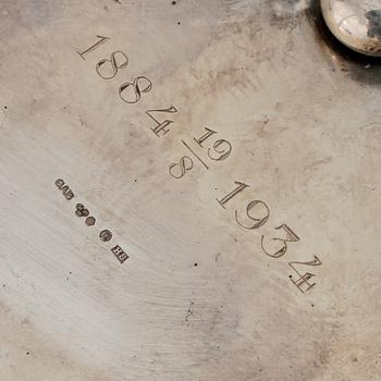 SKÅL, silver, GAB, Stockholm, 1934, vikt 395 g.