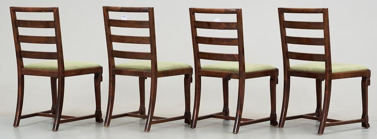 STOLAR, 4 st, troligen Erik Chambert, 1930-/40-tal.