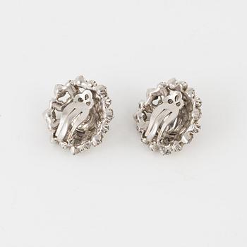 Christian Dior, earrings, Mitchel Maer, 1952-1956.