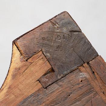 A Louis XVI rosewood and amaranth marquetry ormolu-mounted commode by Leonard Boudin (master in Paris 1761).