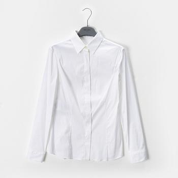 Prada, two white shirts, size 38.