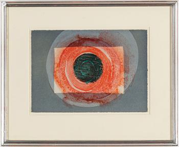 Howard Hodgkin · HOWARD HODGKIN, färglitografi, a tergo signerad och numrerad 15/60.