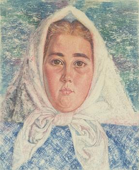 Eduard Wiiralt, "Eesti neiu".