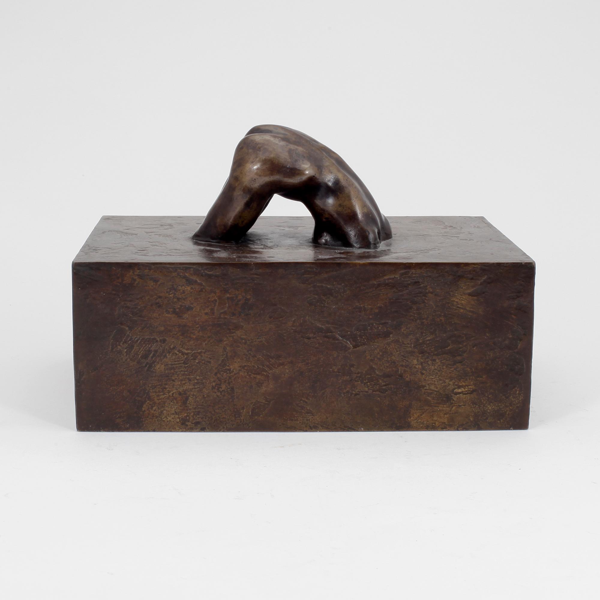 SACHA SOSNO, skulptur, brons, signerad, EA 7/11. Daterad 85.