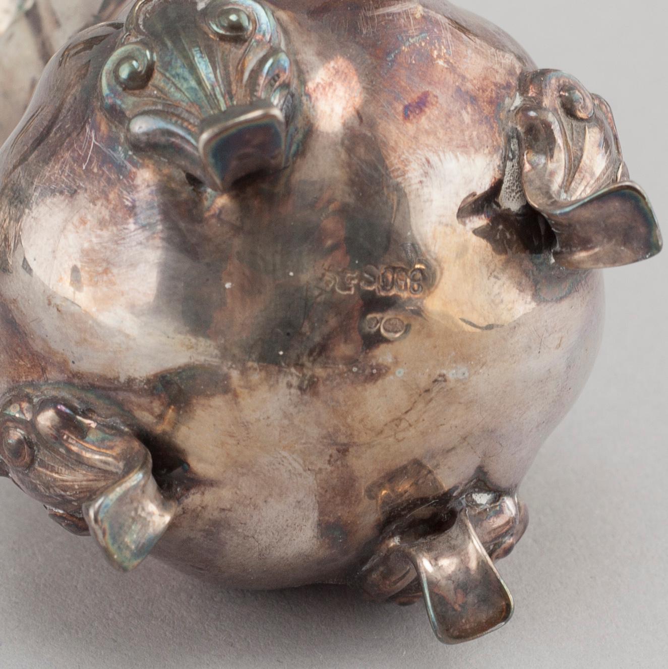 16 pieces of silverware, mostly Sweden, around the mid 20th century.