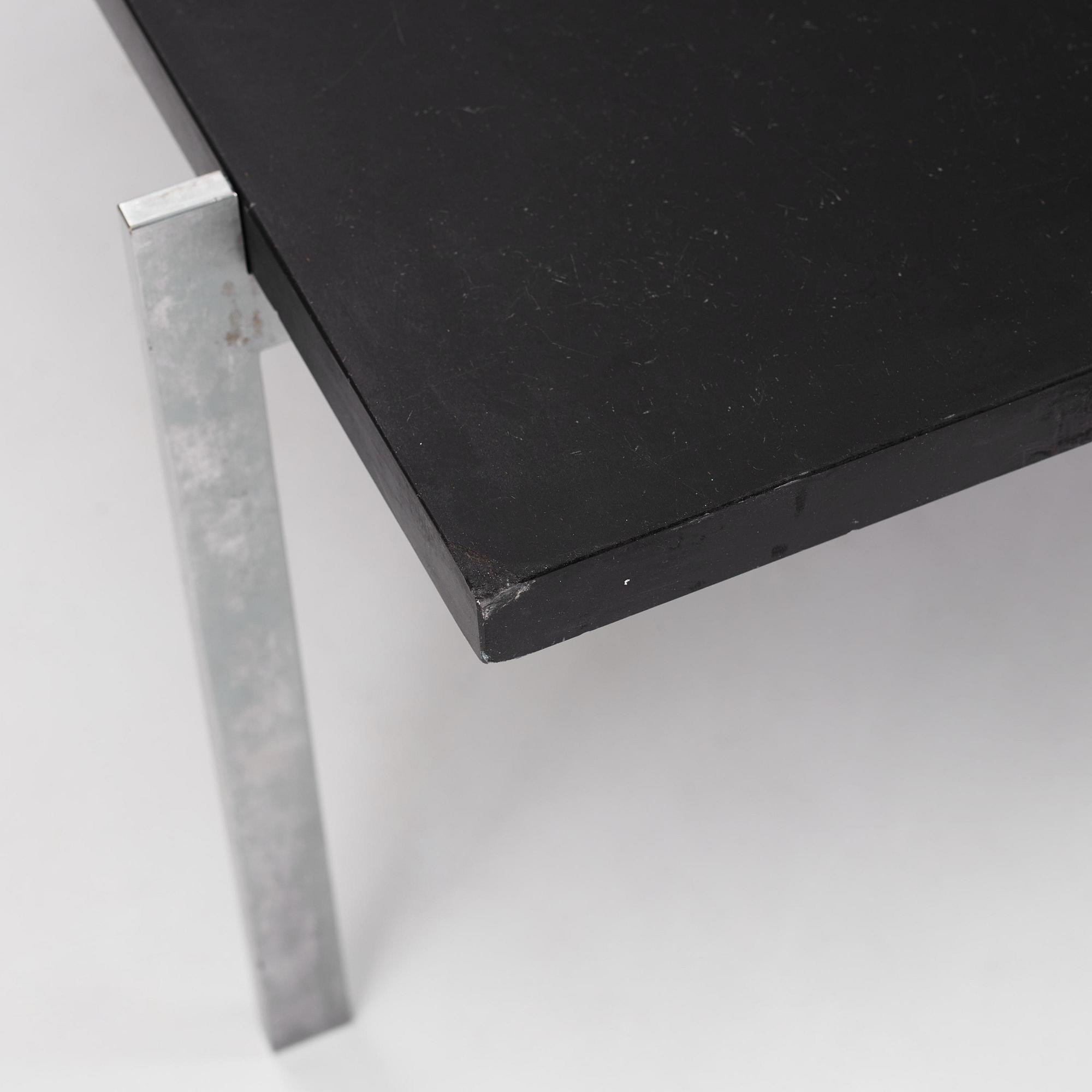 Poul Kjaerholm, a "PK61" coffee table, E. Kold Christensen, Denmark, 1960s.