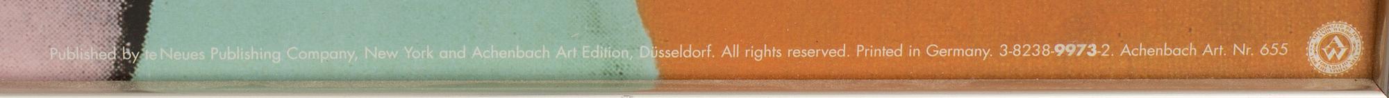 ANDY WARHOL, after, offset lithograph/poster,"Marilyn Monroe", 1995. "Published by the Neuses Publishing Company, NY.