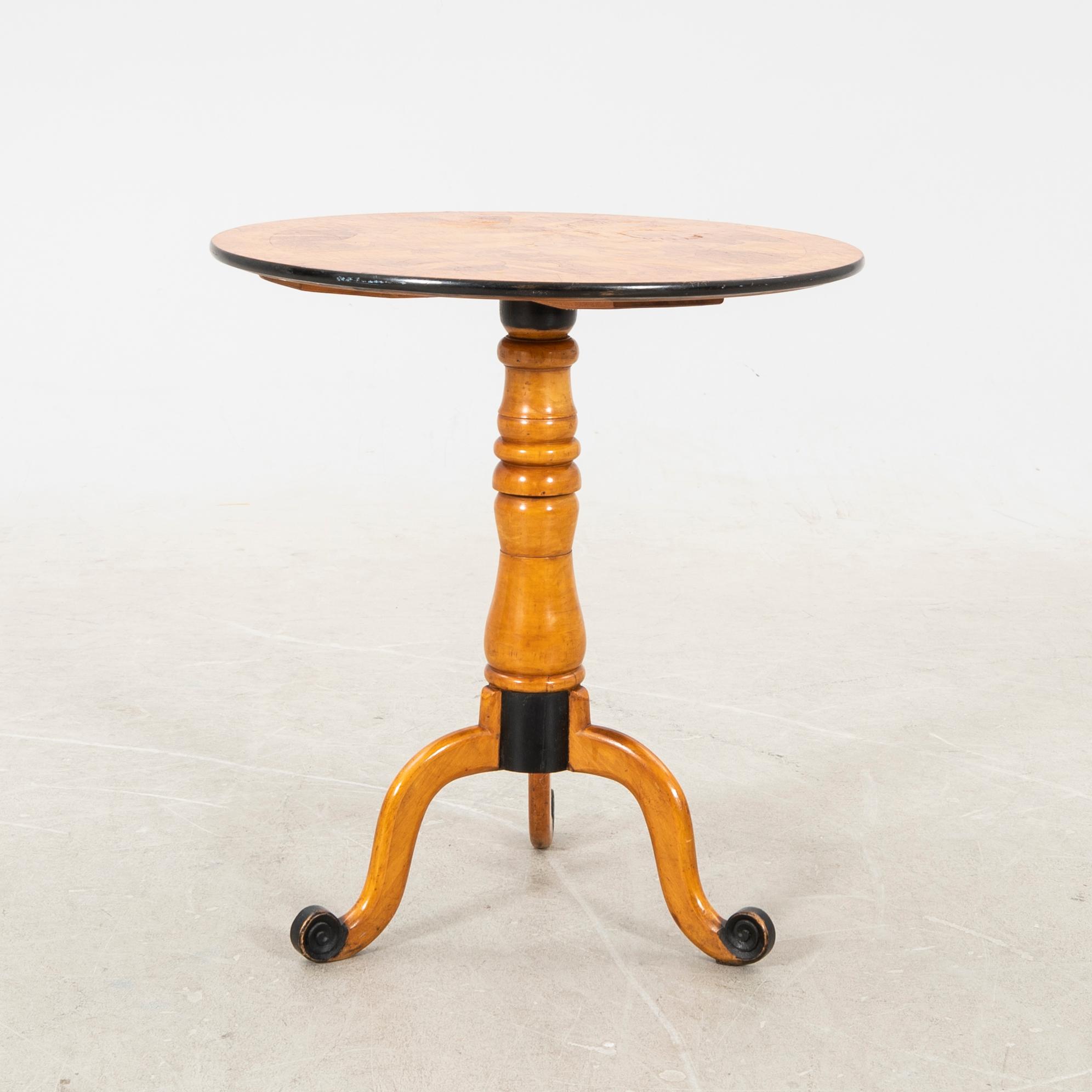 An elm table later part of the 19th century.