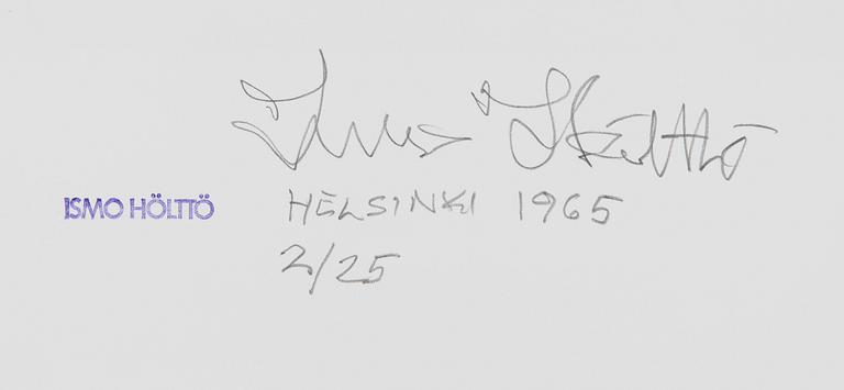 Ismo Hölttö, "Gräsviksvillorna, Helsingfors 1965".