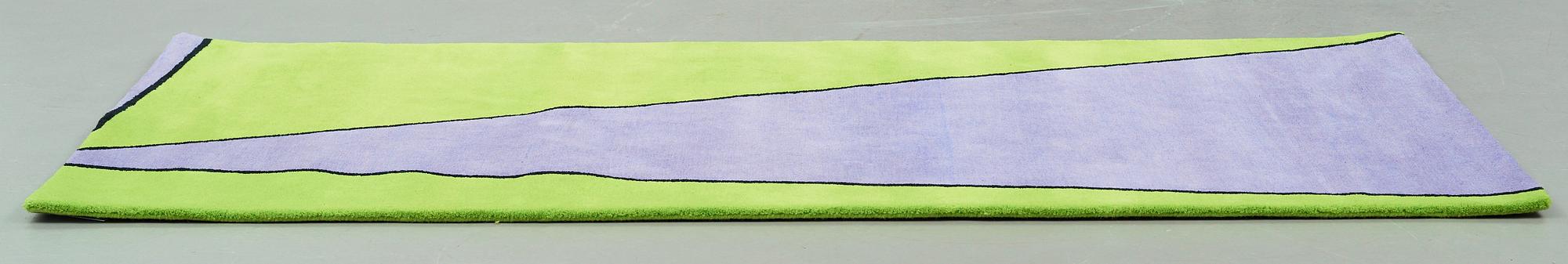 Olle Baertling, MATTO, "Yoy", handtufted, Baertling/Asplund, ca 201,5 x 99 cm.