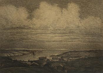 Karl Nordström, "Ett fiskeläge".