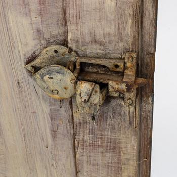 HÄNGSKÅP, allmoge, Delsbo, Hälsingland, märkt 1814 samt JLS EED 1836.