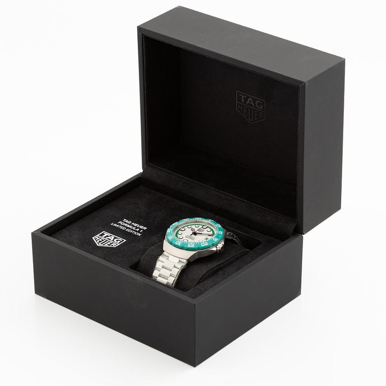 TAG Heuer, Formula 1, Solargraph, Solar Quartz, armbandsur, "Limited Edition", 38 mm.