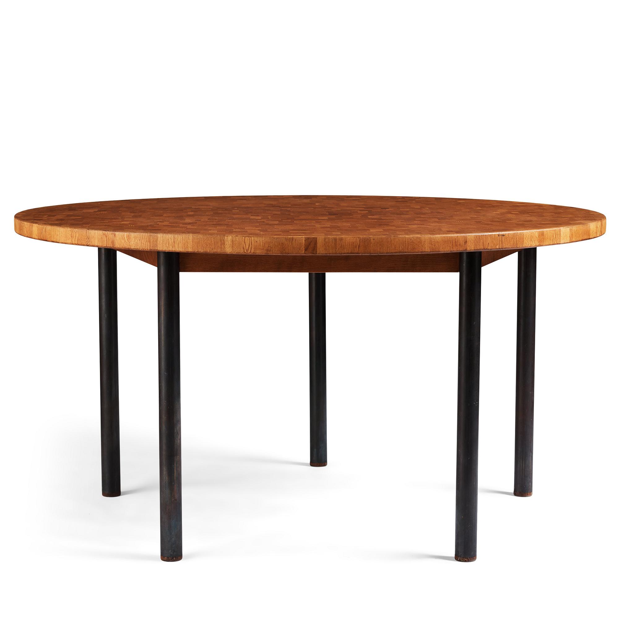 Erik Lindgren, a dining table, executed in his own workshop, 1960's.