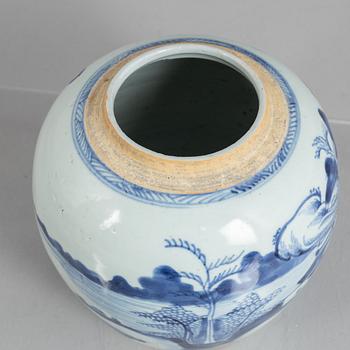 Bojan, porslin, Qingdynastin, Kina, 1800-tal.