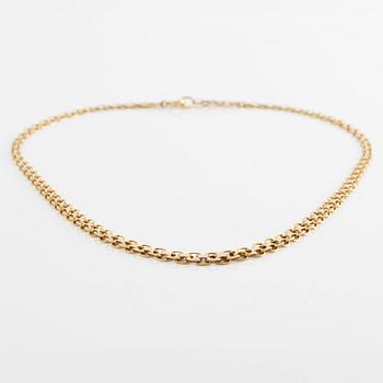 Necklace 18K gold.