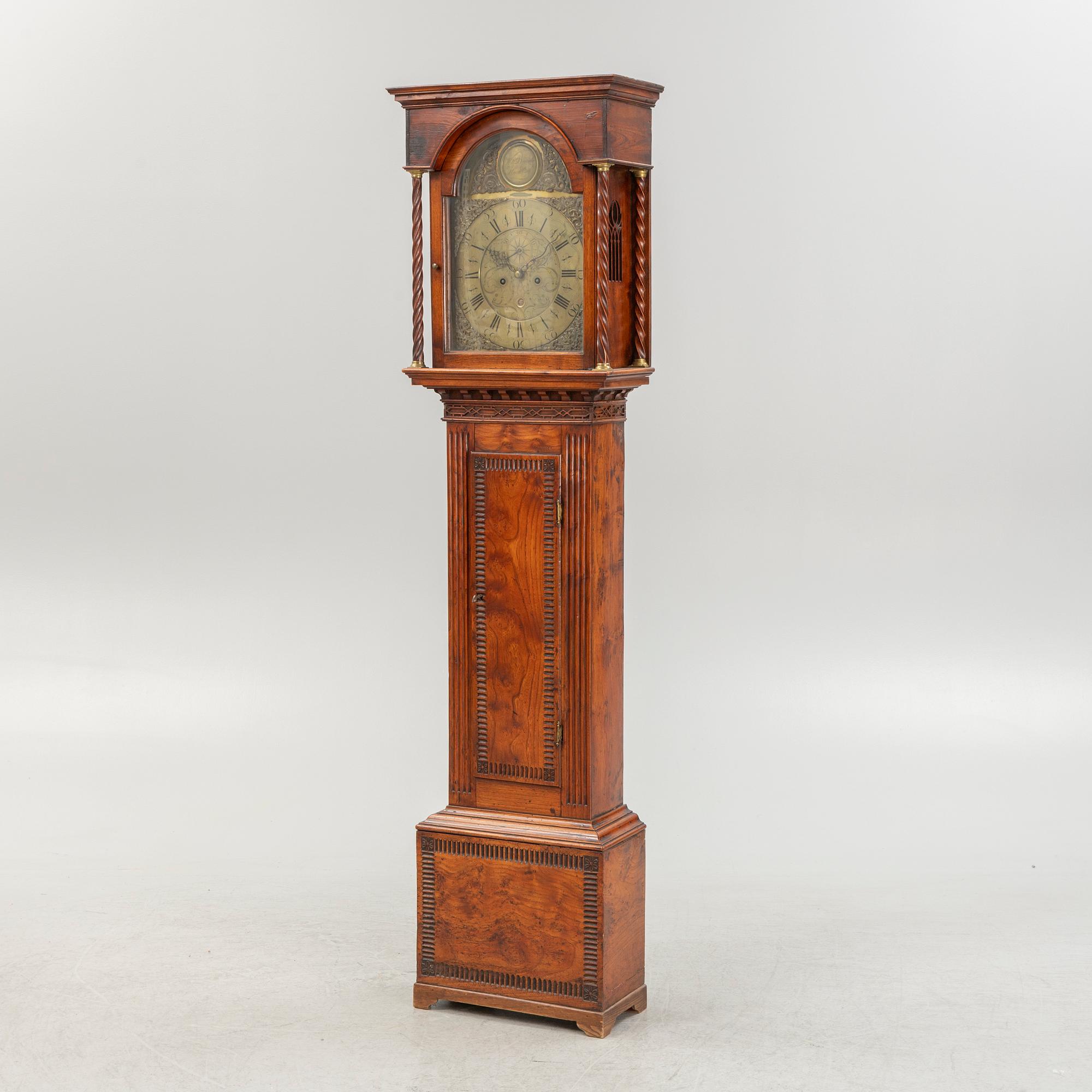 A Longcase Clock, circa 1800.