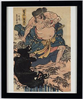 Utagawa Yoshikazu,.