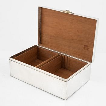 AG Dufva, skrin, silver, Stockholm 1917.