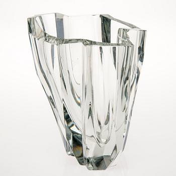 VAS, glas, "Isberg", signerad Tapio Wirkkala -3825, Iittala. Formgiven 1951.