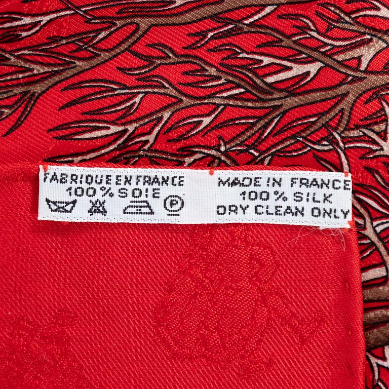 Hermès, scarf, "Joies d'Hiver".