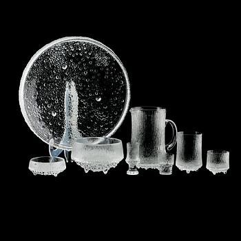 GLAS, 26 delar, "Ultima Thule", Tapio Wirkkala, Iittala.
