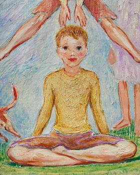 Nils von Dardel, "Hoppa bock".