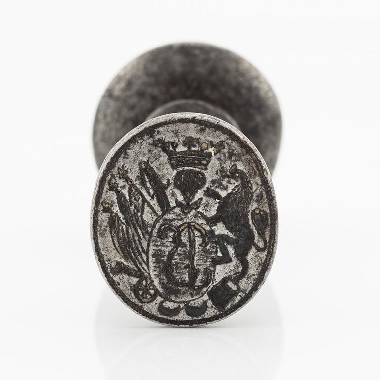 Seal, for an unidentified noble family, 16th/17th century.