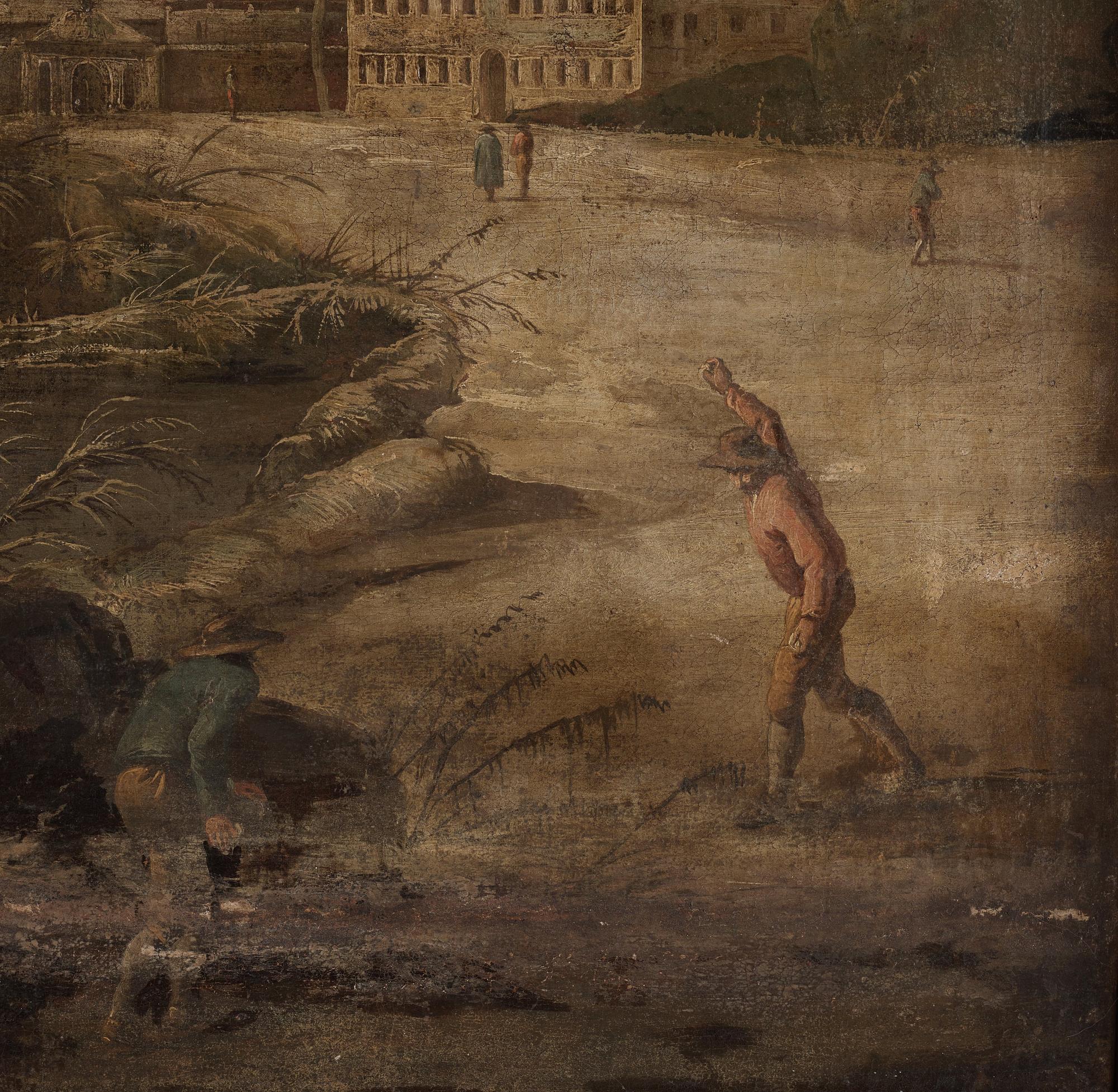 Hendrick Avercamp Hans art, Skridskoåkare.