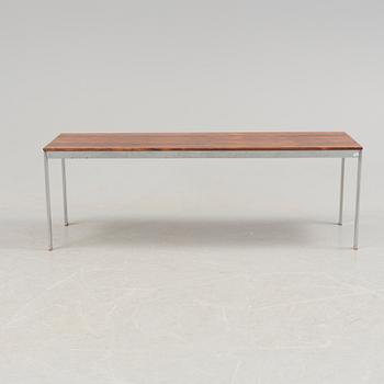 A 1960's/70's rose wood veneered coffee table by Gillis Lundgren for IKEA.