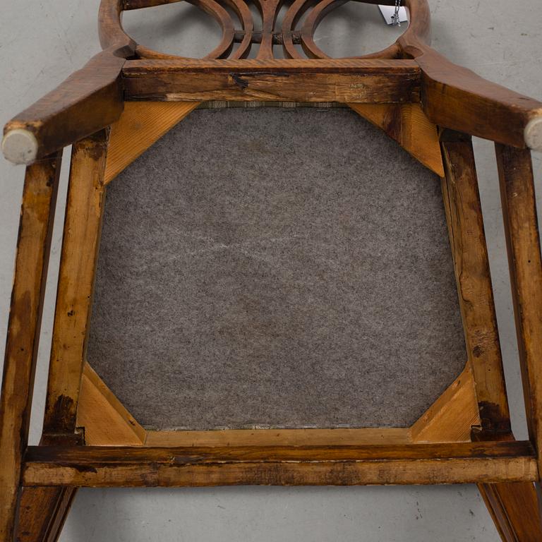 STOLAR, ett par, gustavianska, 1700-tal.
