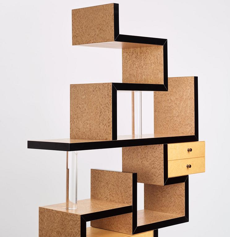 Ettore Sottsass, a "Max" bookcase, Memphis, Italy, post 1987.