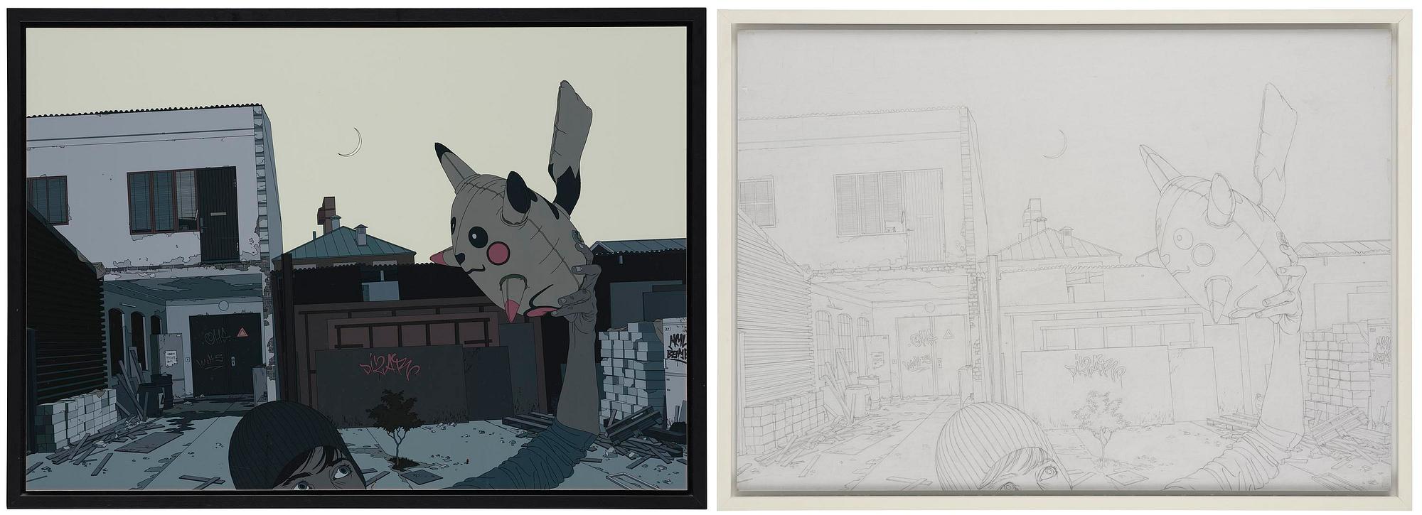 Omid Delafrouz, "Pikachu kontra verkligheten".