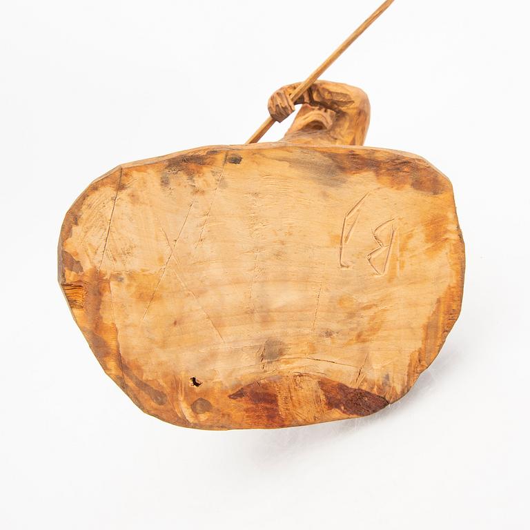 Bengt Jonsson, a signed wooden sculpture.
