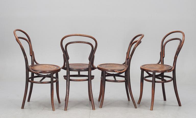 STOLAR, 4 st snarlika, Thonettyp, 1900-talets första hälft.