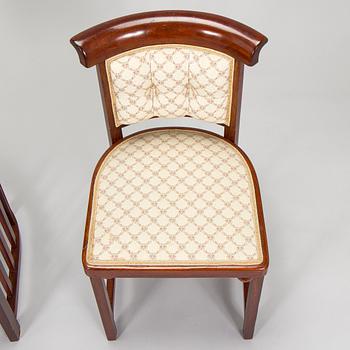 Josef Hoffmann, Kalusto, 8 osaa, Jacob & Josef Kohn, Wien, Itävalta. Noin 1910.