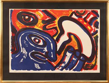 Bengt Lindström · BENGT LINDSTRÖM, färglito, sign och numr 121/250.