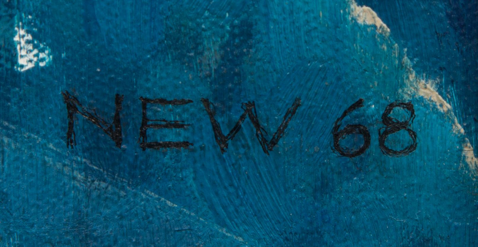 NILS ERIK WICKBERG, öljy kankaalle, signeerattu NEW 68.