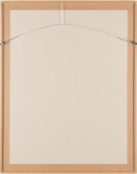 Outi Ikkala, akryyli pahville, signeerattu.