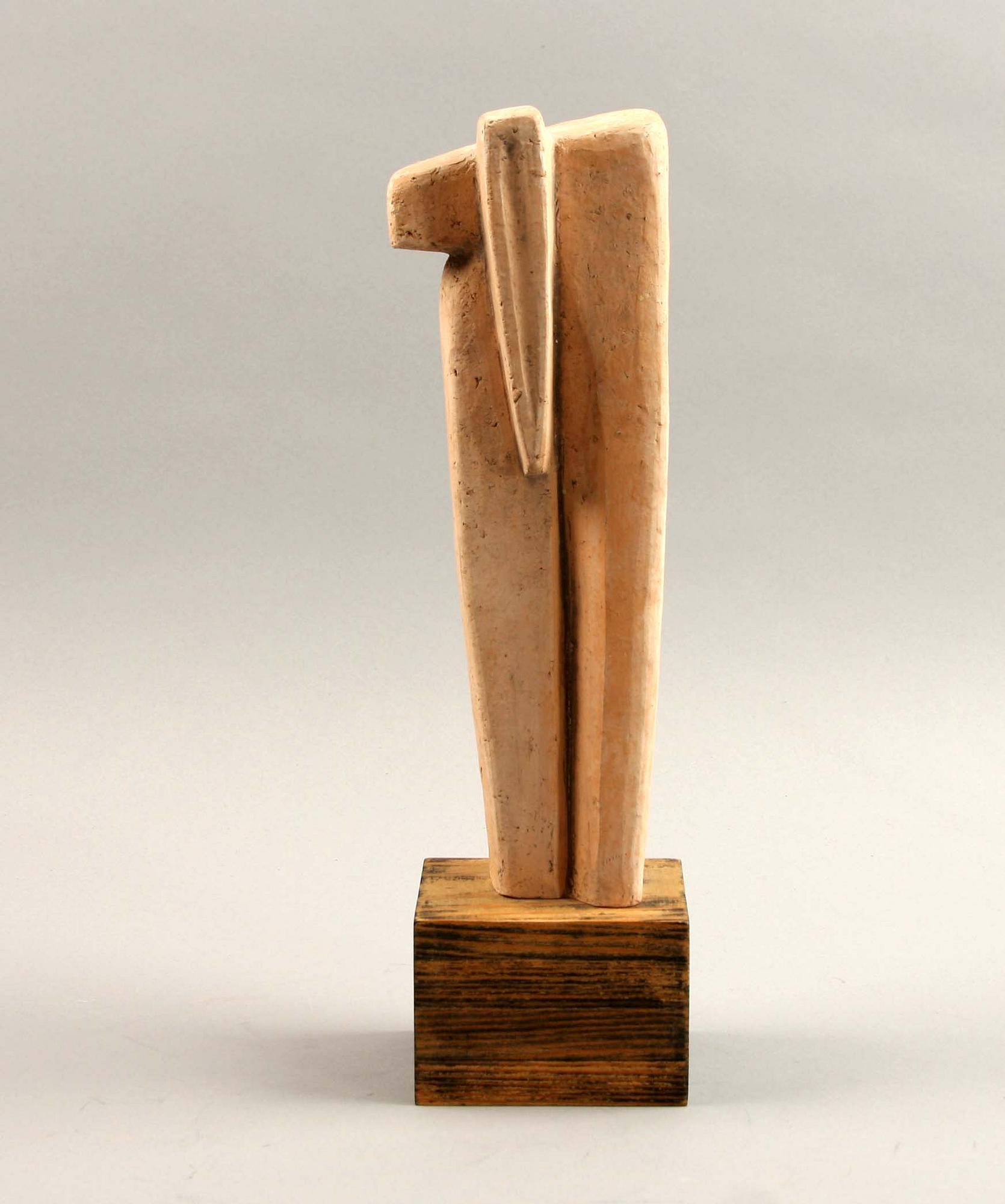 ÅKE HOLM, skulptur, oglaserat stengods, sign.