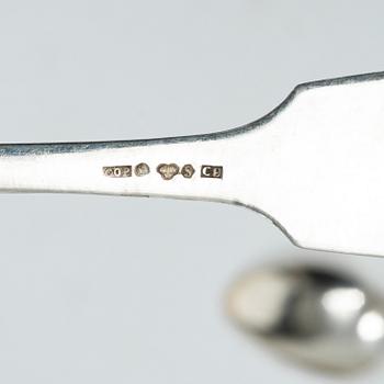 Cutlery set, 44 pieces, silver, “Tornedal”, including mark of CO Persson, Haparanda, 1953.