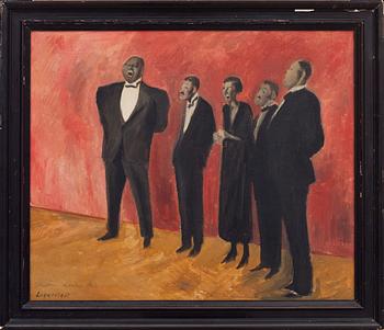 GEORG LAGERSTEDT, olja på duk, signerad och daterad Coloseum London 1924.
