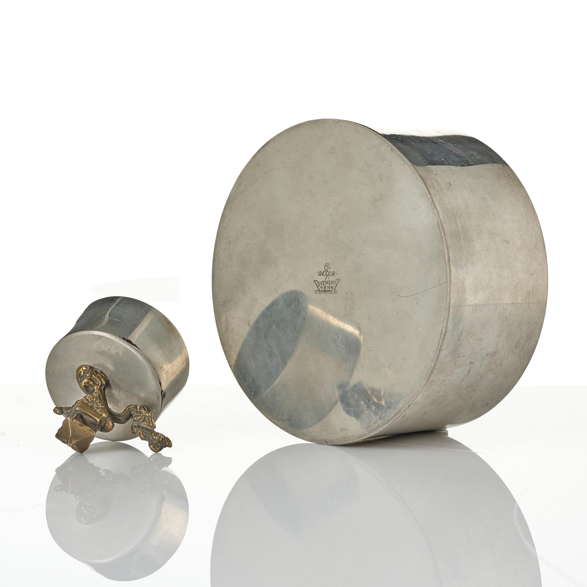 Tea caddy, Decor, Stockholm, 1930s.