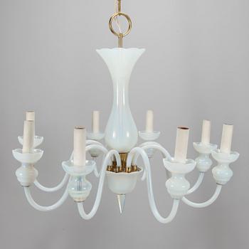 TAKKRONA, Murano 1960-tal. Höjd 75 cm.