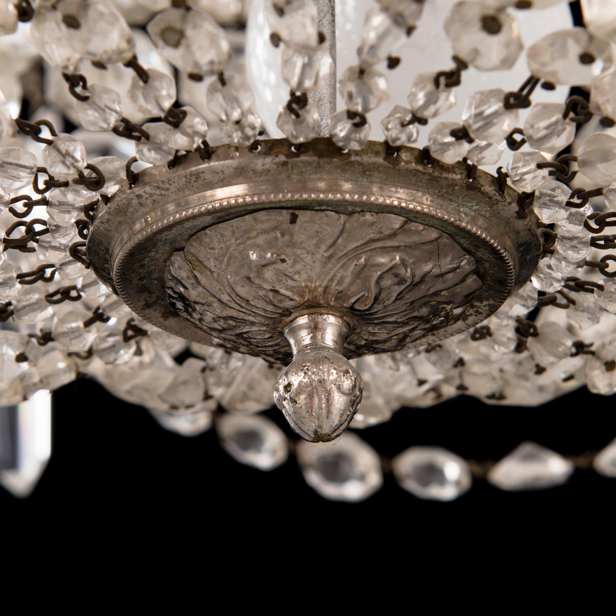 A chandelier from the early 20th Century.
