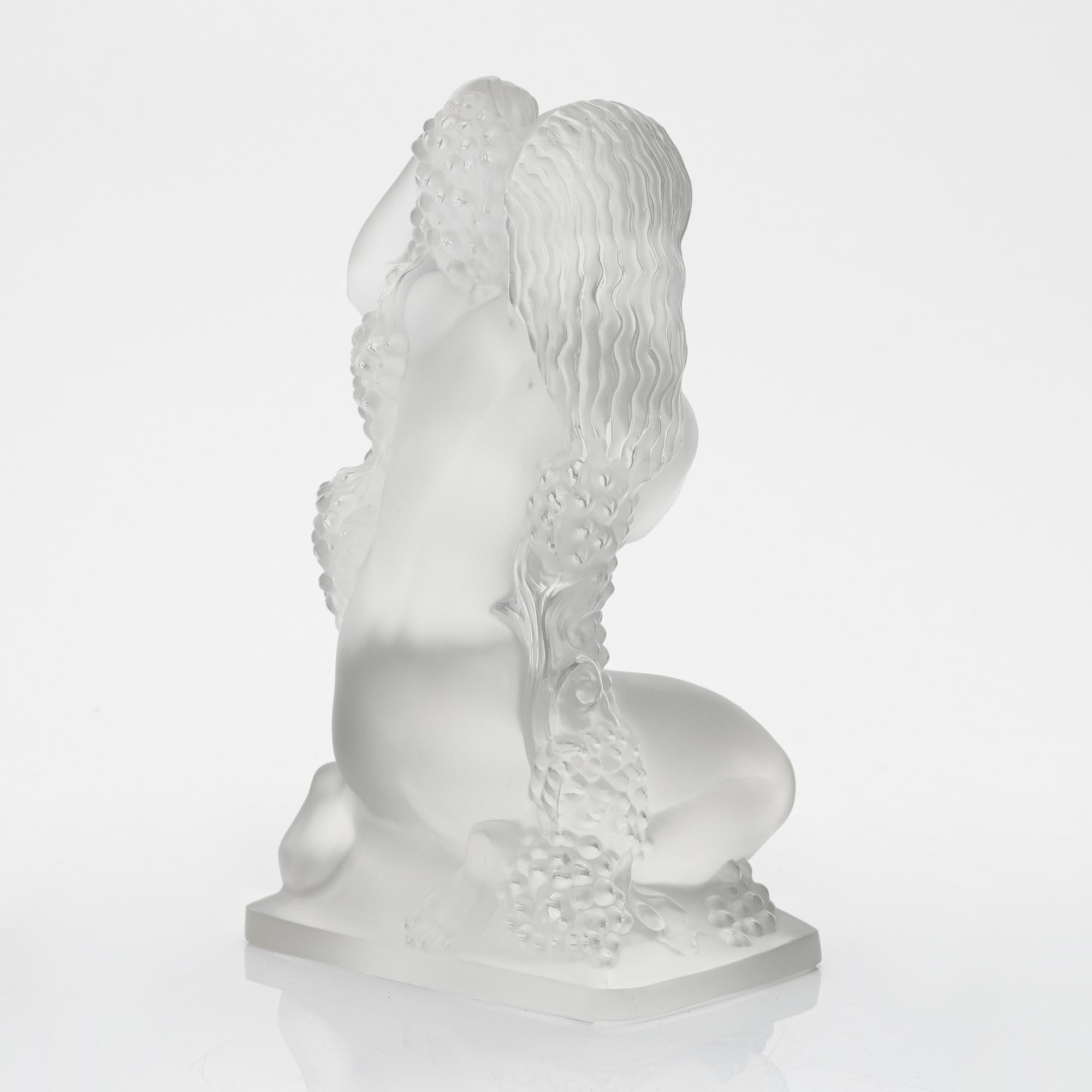 René Lalique, a glass sculpture, France.