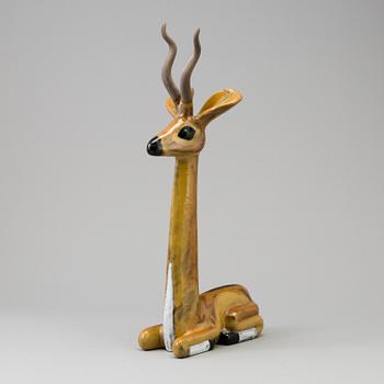 VICKE LINDSTRAND, a stoneware sculpture from Upsala Ekeby.