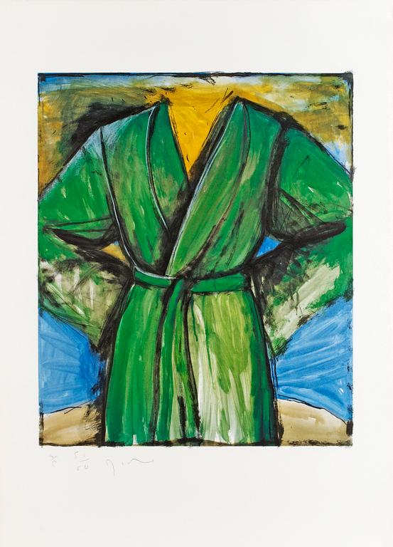 Jim Dine, "The mighty robe I".