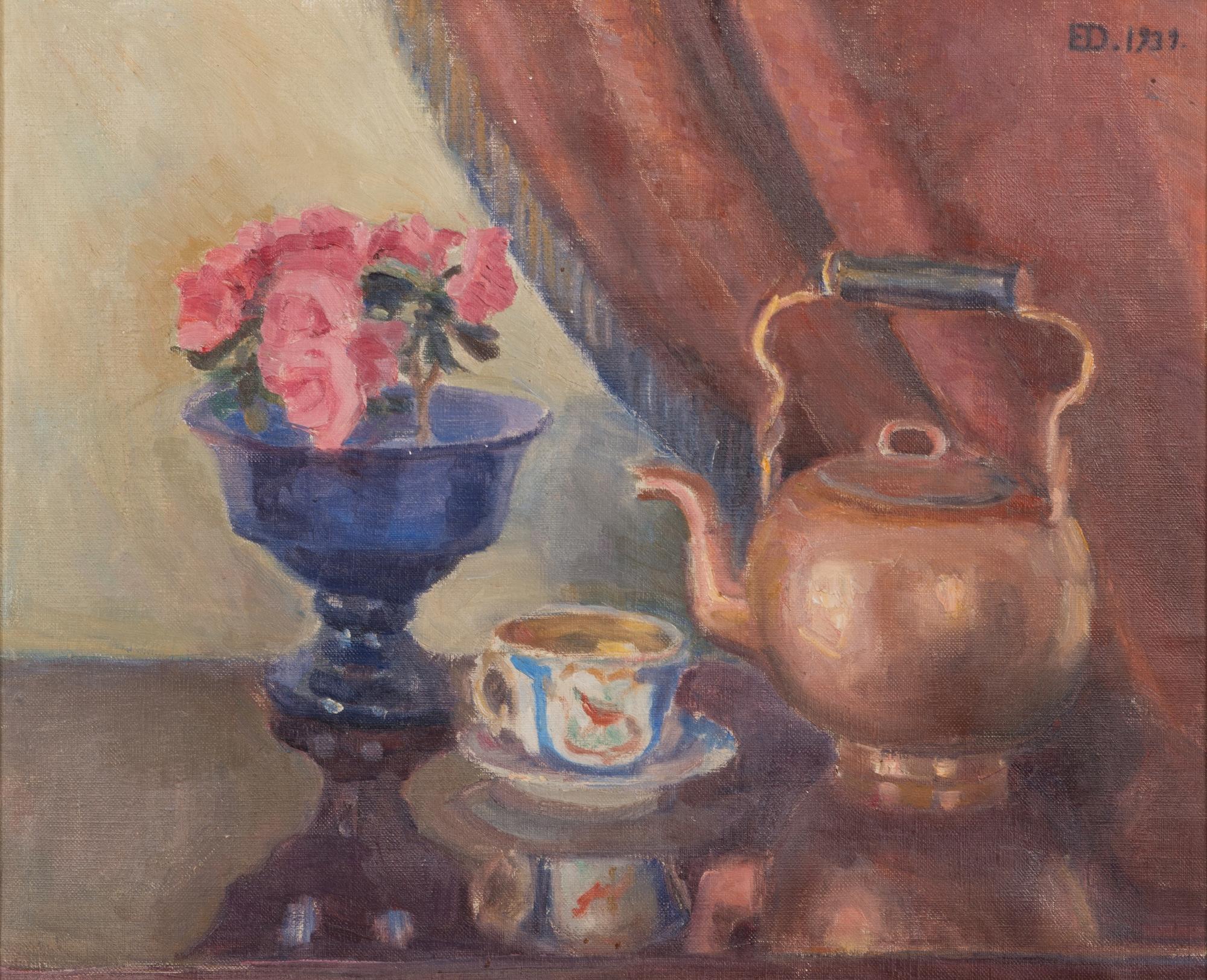 Emil Edvard Danielsson, öljy kankaalle, signeerattu ja päivätty 1939.